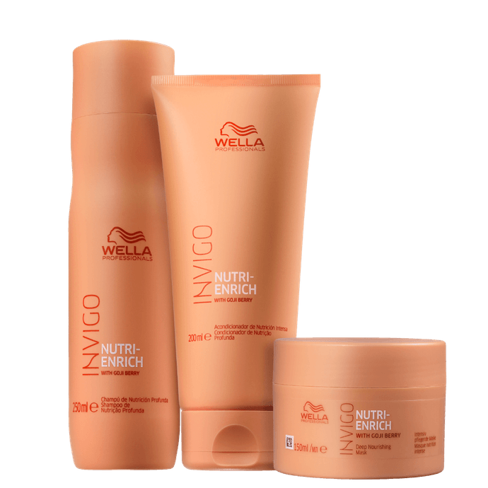 Kit Wella Professionals Invigo Nutri-Enrich Trio (3 Produtos)